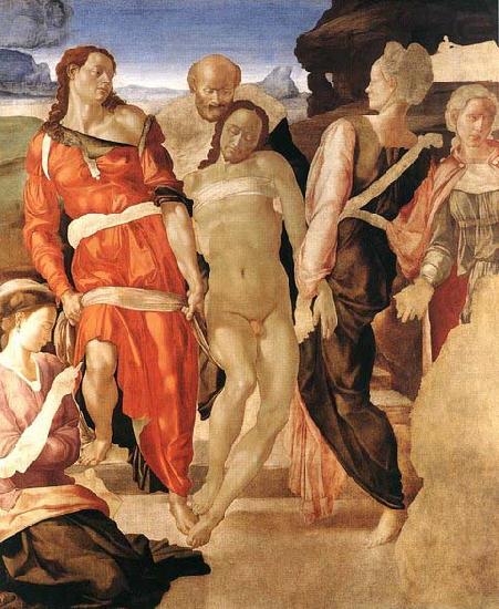Entombment, Michelangelo Buonarroti